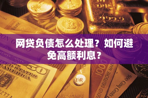 武汉网贷负债怎么处理？如何避免高额利息？