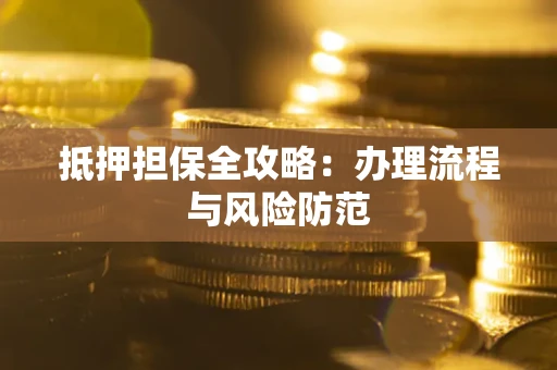 武汉抵押担保全攻略：办理流程与风险防范