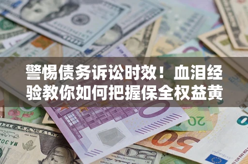 武汉警惕债务诉讼时效！血泪经验教你如何把握保全权益黄金期