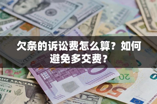 武汉欠条的诉讼费怎么算？如何避免多交费？