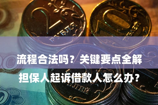 武汉

担保人起诉借款人怎么办？流程合法吗？关键要点全解析