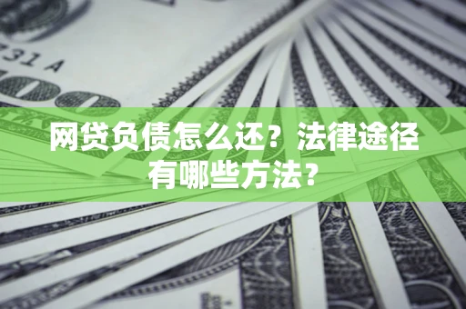武汉网贷负债怎么还？法律途径有哪些方法？