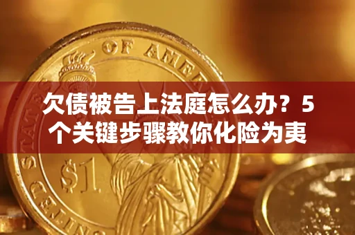 武汉欠债被告上法庭怎么办？5个关键步骤教你化险为夷